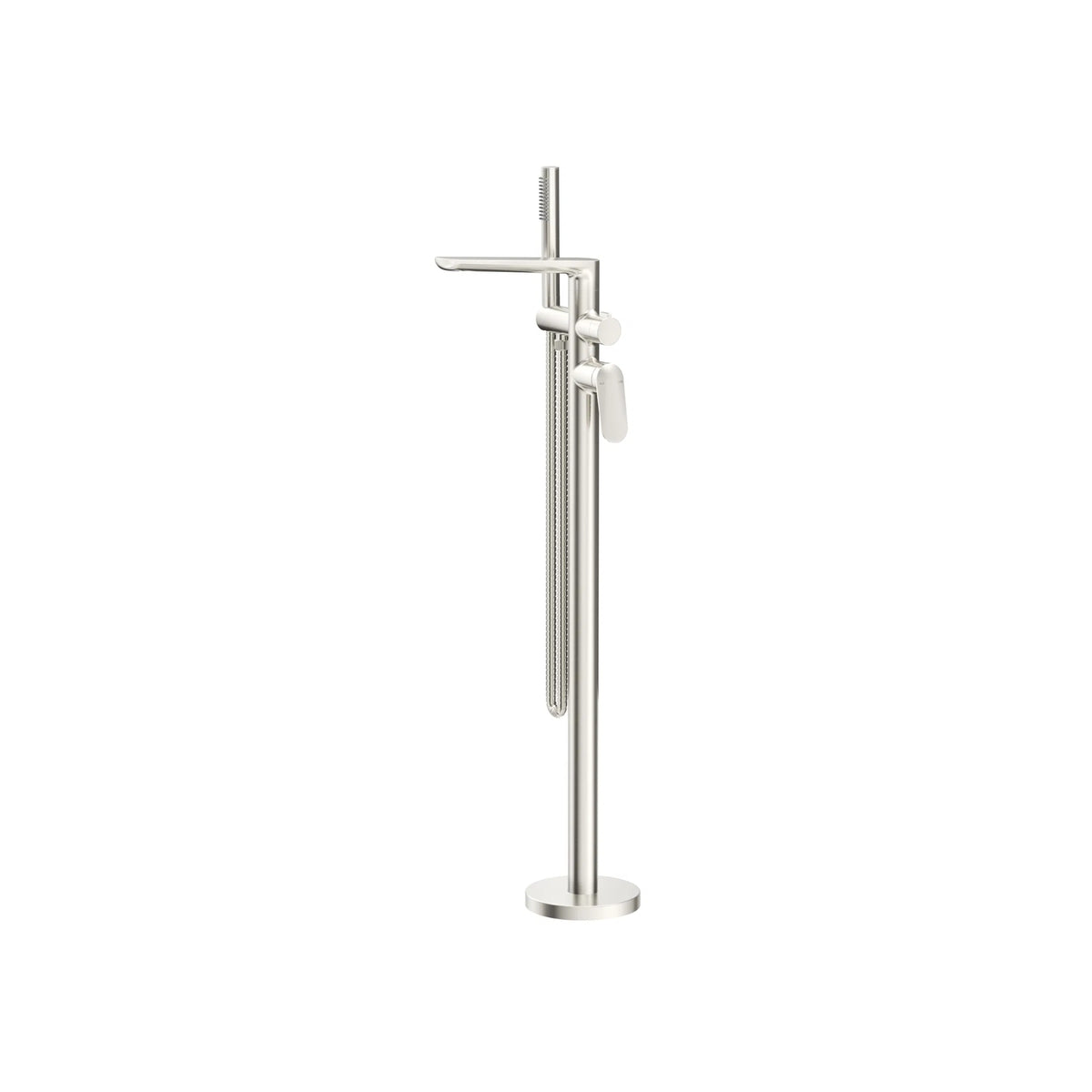 Bella Vista Lantra Freestanding Bath Mixer with Hand Shower - Trim Kit Only - Brushed Nickel