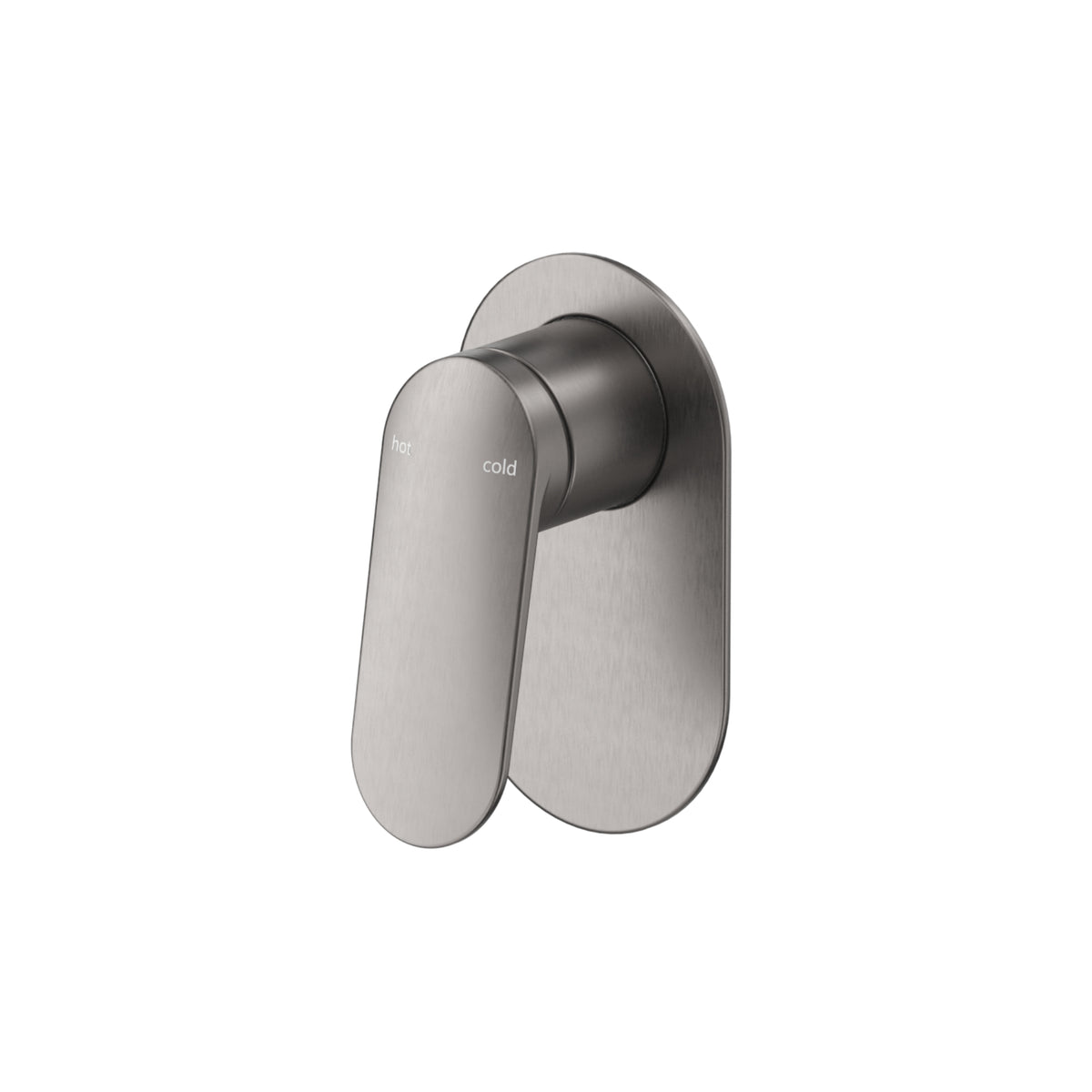 Bella Vista Lantra Shower Mixer - Oval Plate - Trim Kit Only - Gunmetal