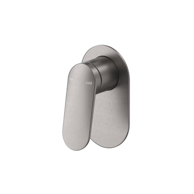 Bella Vista Lantra Shower Mixer - Oval Plate - Trim Kit Only - Gunmetal