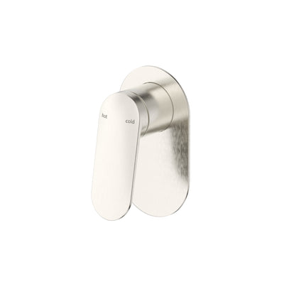Bella Vista Lantra Shower Mixer - Oval Plate - Trim Kit Only - Brushed Nickel