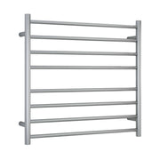 Thermogroup Thermorail 240V Round Ladder Heated Towel Rail Brushed Stainless Steel