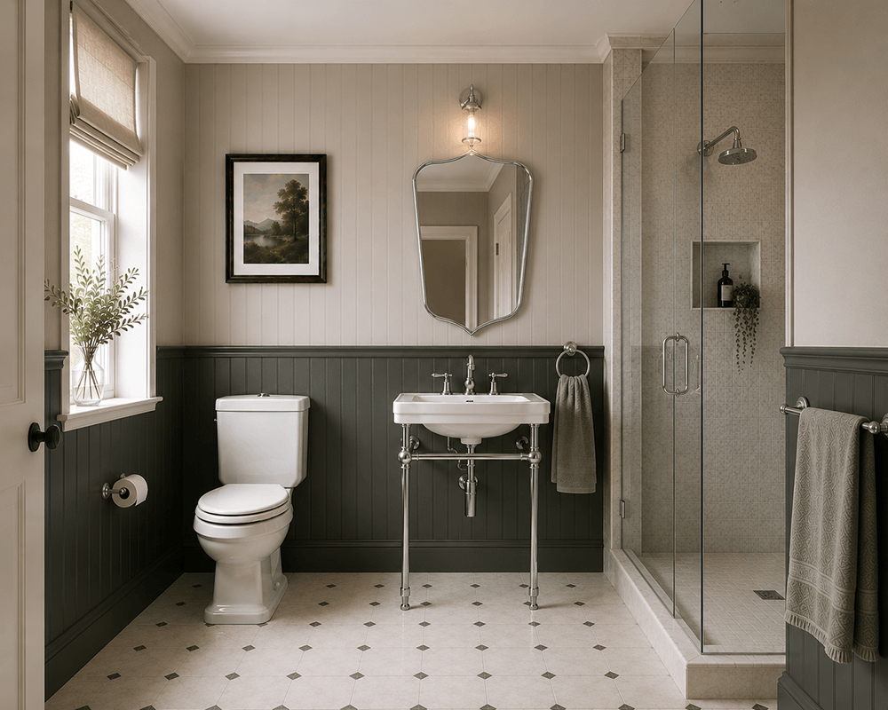 Turner Hastings Stafford Back to Wall Toilet Suite - Gloss White with Chrome Hinges