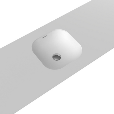 Omvivo Smooth Square Sub Undermount Basin