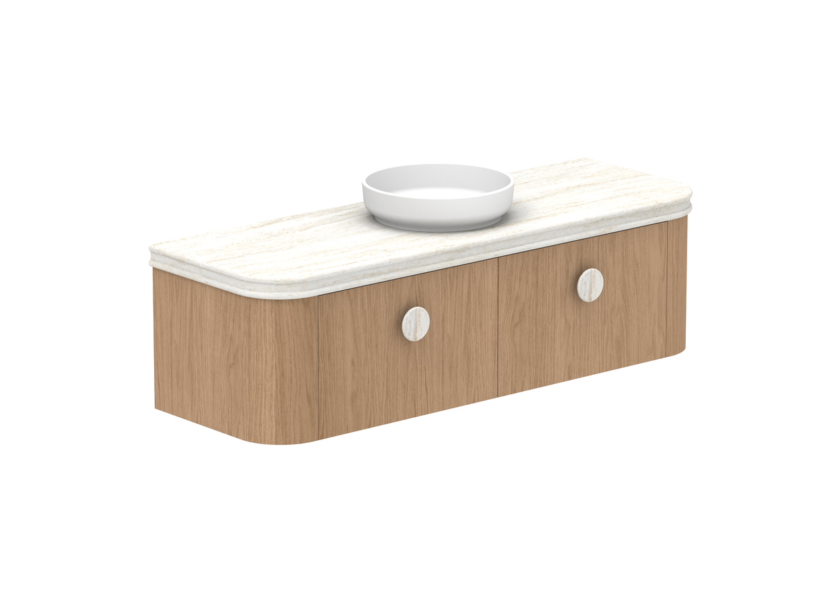 ADP Surry Curved Wall Hung Vanity