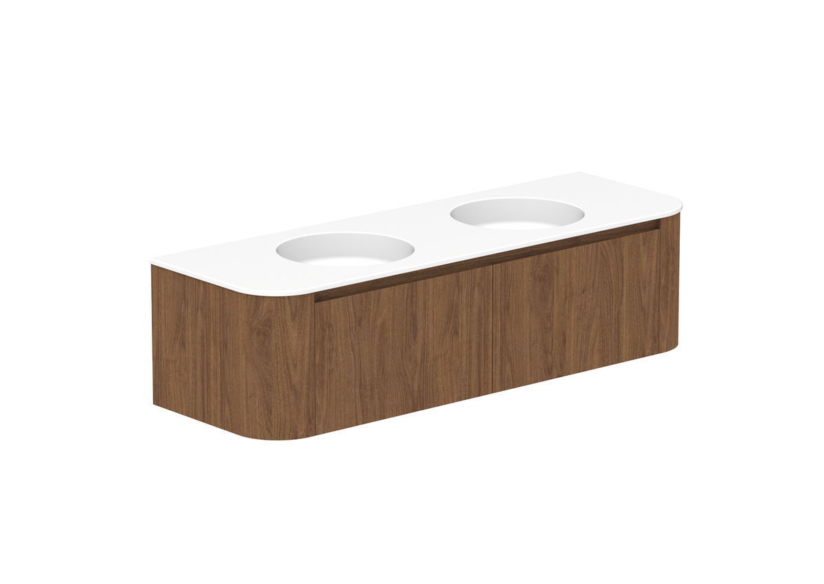 ADP Surry Curved Wall Hung Vanity