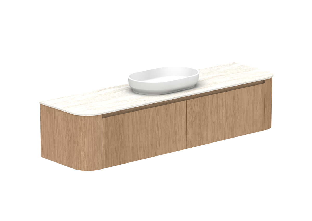 ADP Surry Curved Wall Hung Vanity