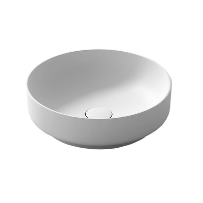 ARCISTONE Synergii solid surface Ø400mm above counter basin - Matte White