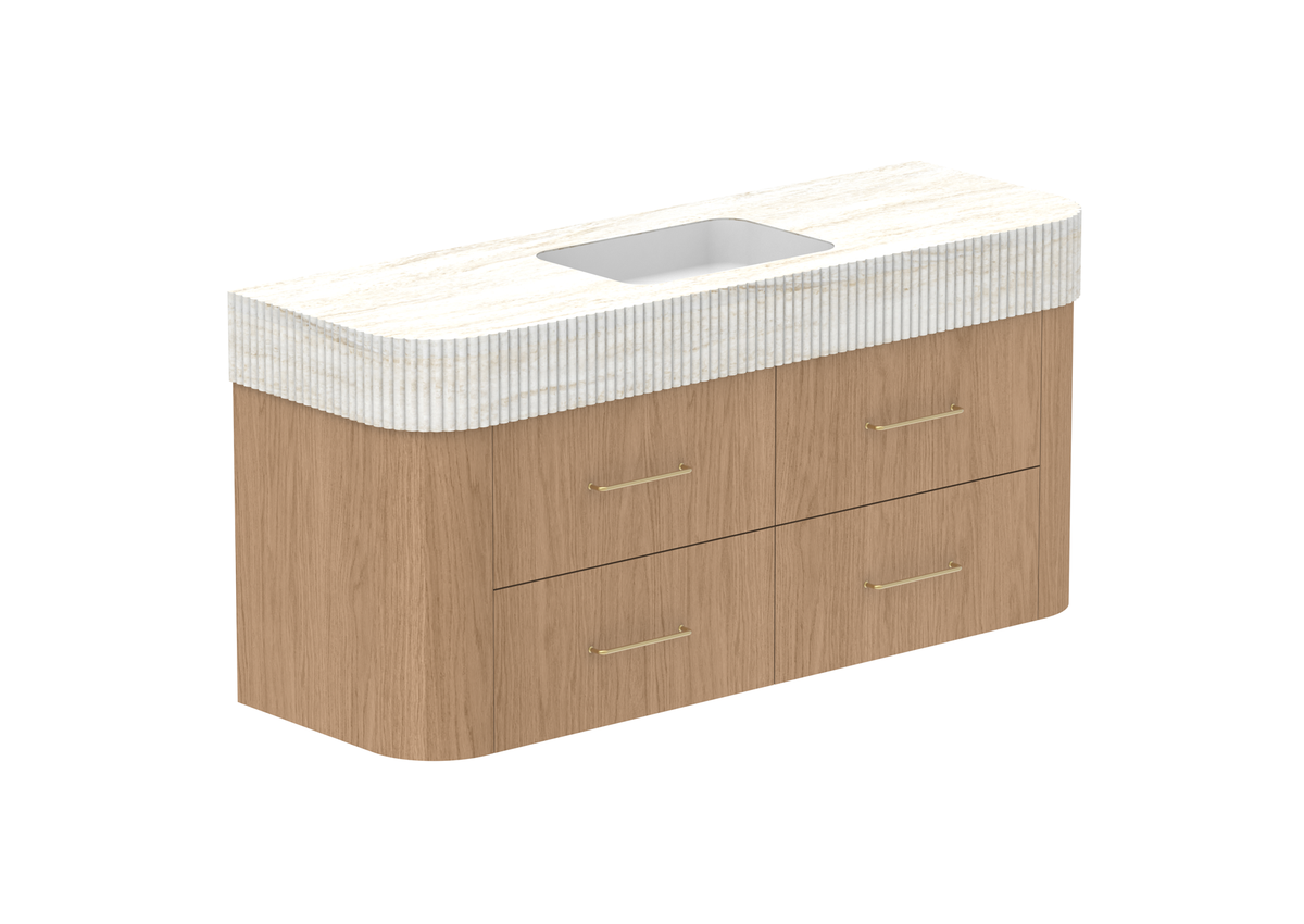 ADP Thea Curved Wall Hung Vanity