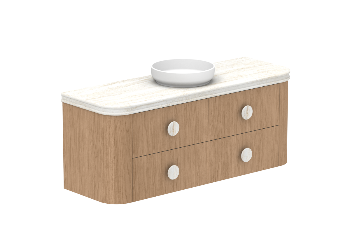 ADP Thea Curved Wall Hung Vanity