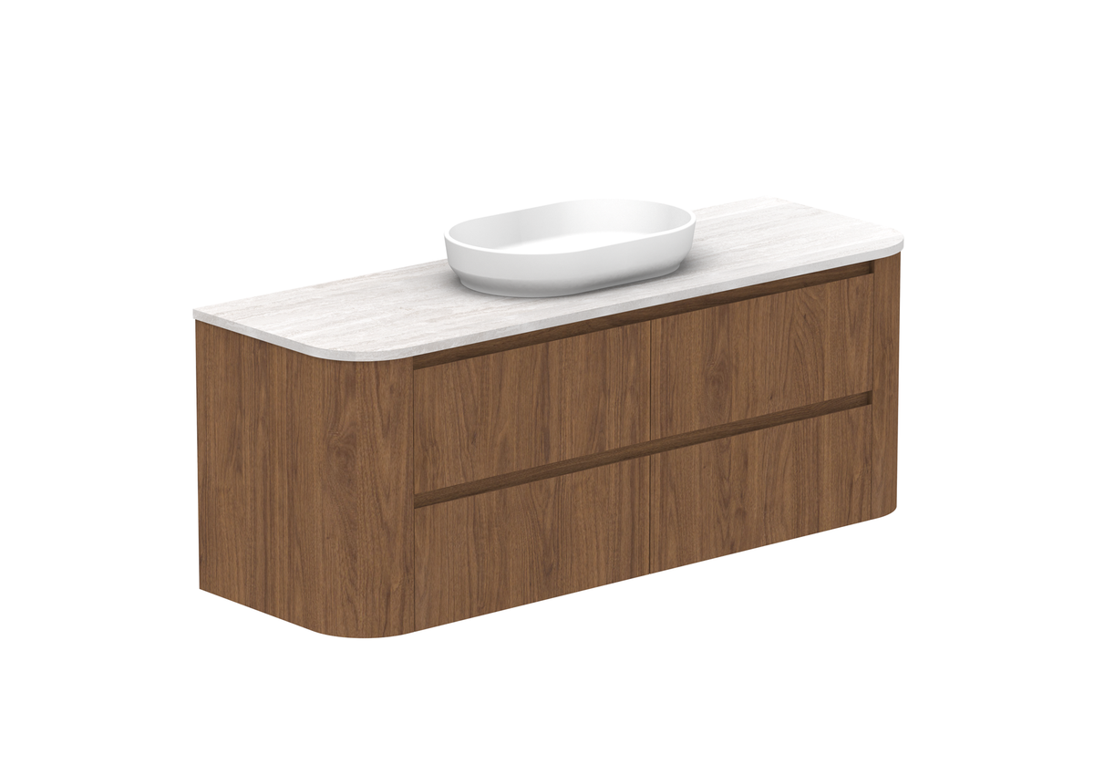 ADP Thea Curved Wall Hung Vanity