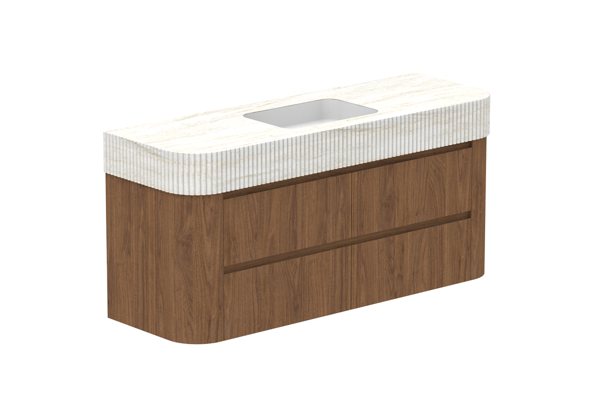 ADP Thea Curved Wall Hung Vanity