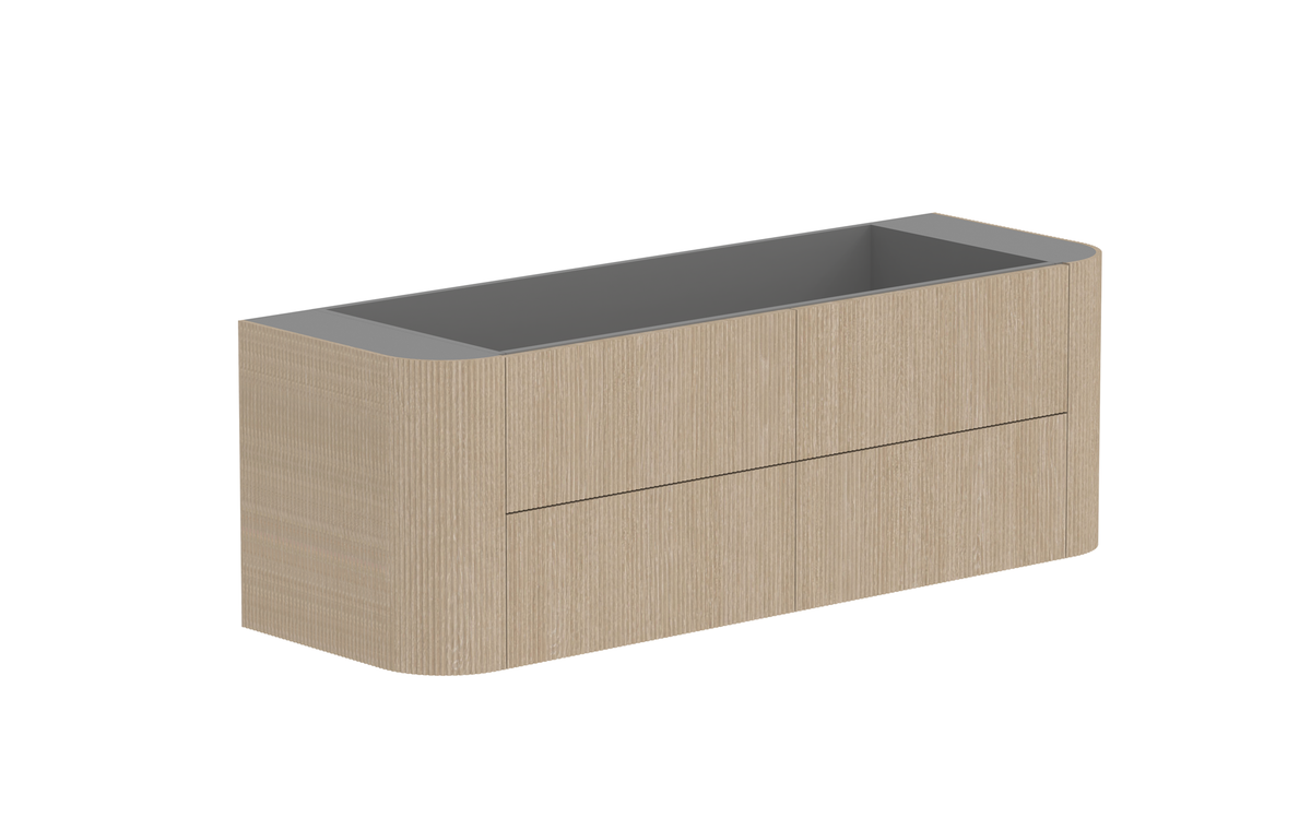 ADP Thirroul Curved Wall Hung Vanity