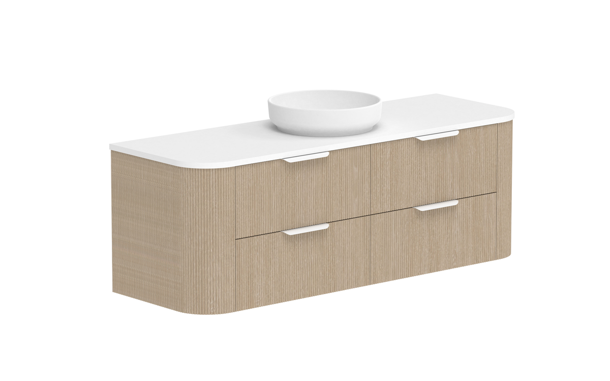 ADP Thirroul Curved Wall Hung Vanity