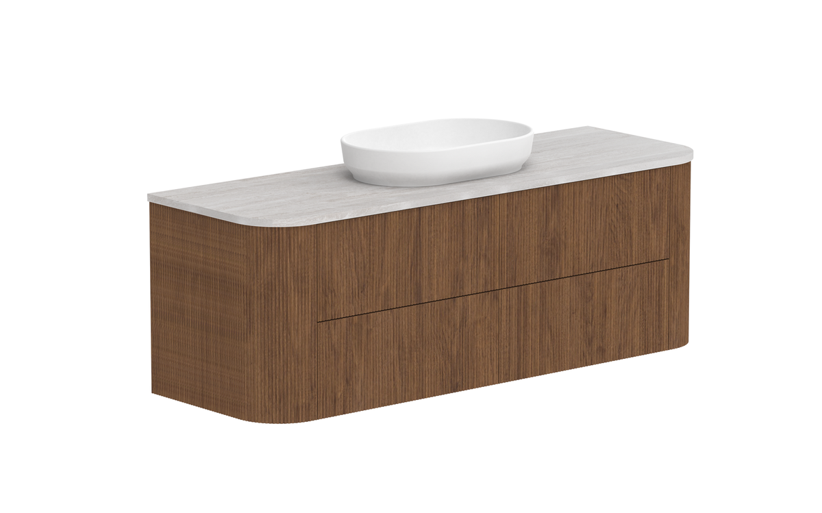 ADP Thirroul Curved Wall Hung Vanity