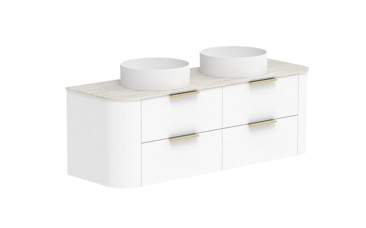 ADP Thirroul Curved Wall Hung Vanity