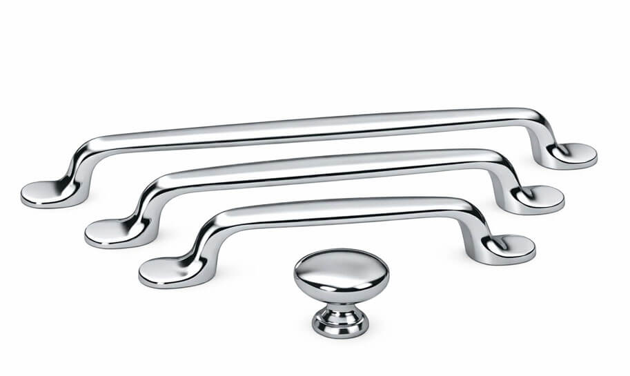 Turner Hastings Tutto Pull Handles Chrome