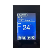 UNIVERSAL Touch Screen Thermostat Black -Vertical or Horizontal Orientation