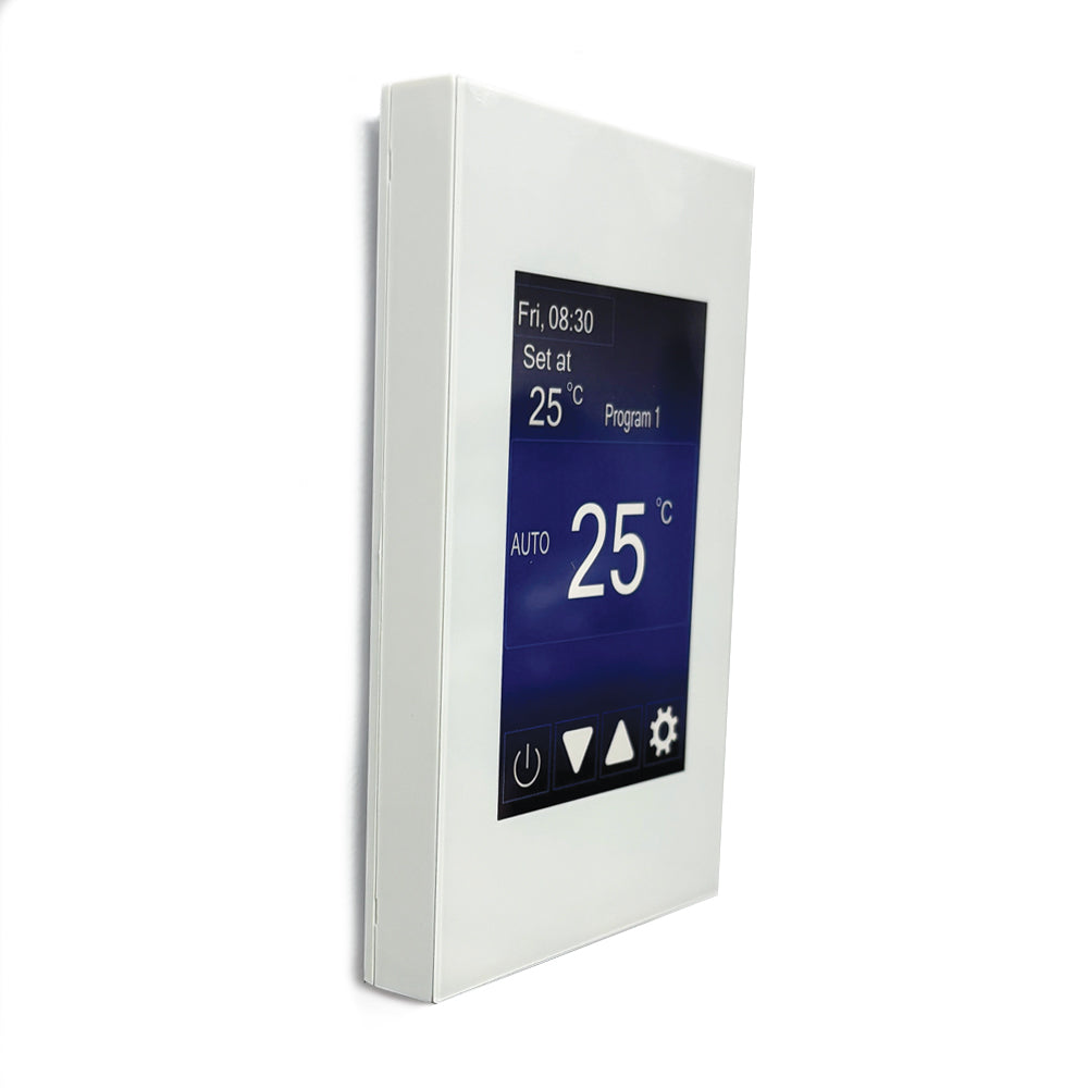 Premium UNIVERSAL Touch Screen Timer White -Vertical or Horizontal Orientation