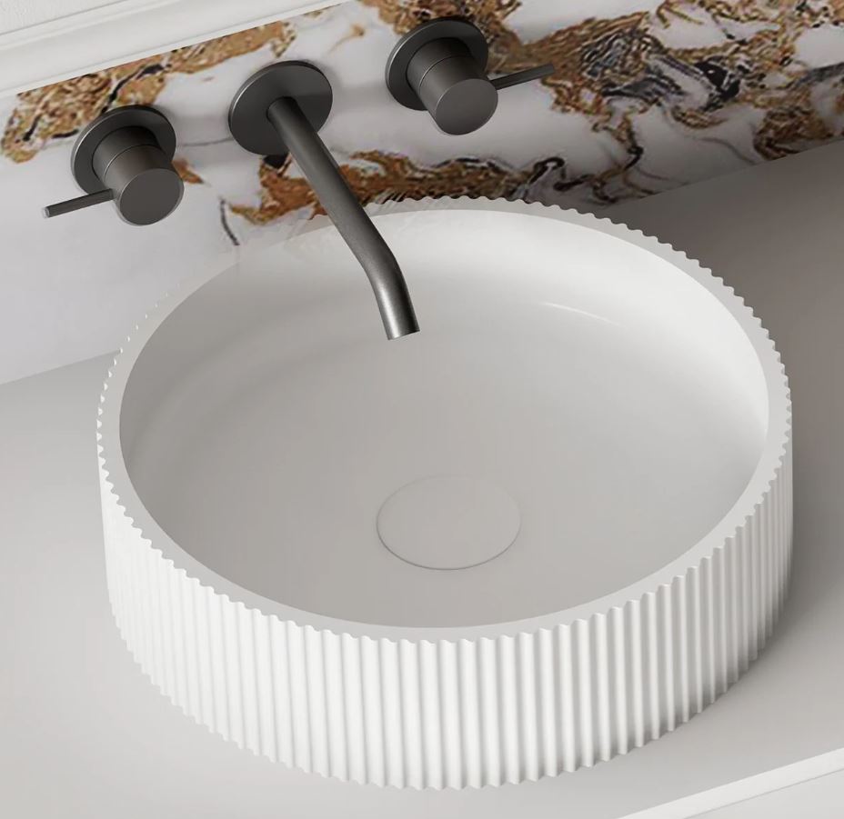 Cassa Design V-Groove Above Counter Basin