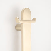 Ring hook accessory for Flat Vertical rails WARM Brushed Nickel
