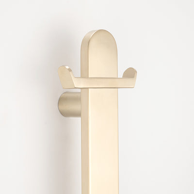 Radiant Ring Hook Accessory for Flat Vertical Rails Warm Brushed Nickel