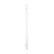 Non heated Vertical flat bar towel rail 50 x 930mm Matt White