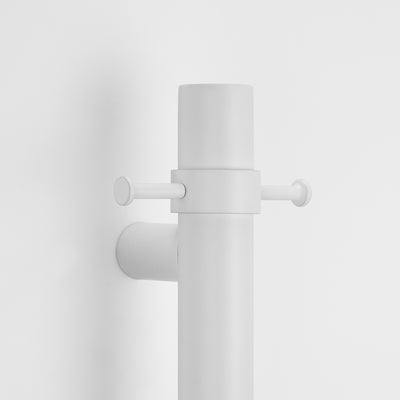 Radiant Ring Hook Accessory for Vertical Rails Matt White