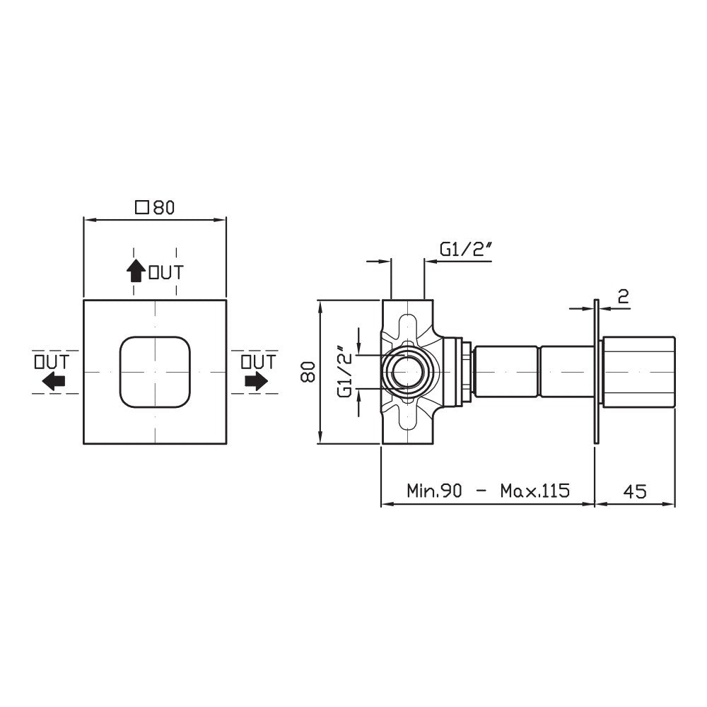 Jingle 3-way Diverter