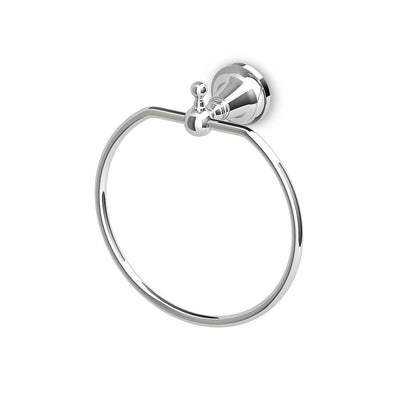 Agorà Towel Ring Chrome
