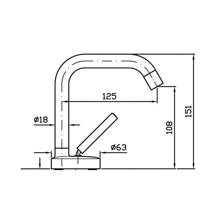 Isystick Basin Mixer Chrome