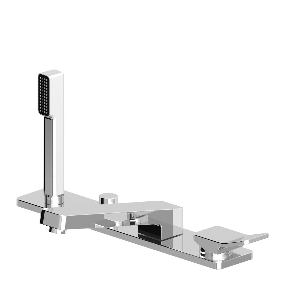 Soft Hob Mount Mixer Bath Set