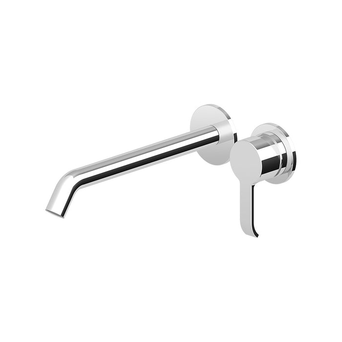 SUP wall mounted basin mixer - 225mm spout Chrome