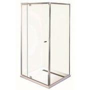 Smart Pivot Shower Screen Front & Return M6890 Silver