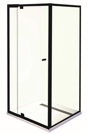 Smart Pivot Shower Screen Front & Return M6890 Black