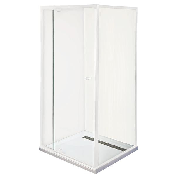 Smart Pivot Shower Screen Front & Return M6790 White