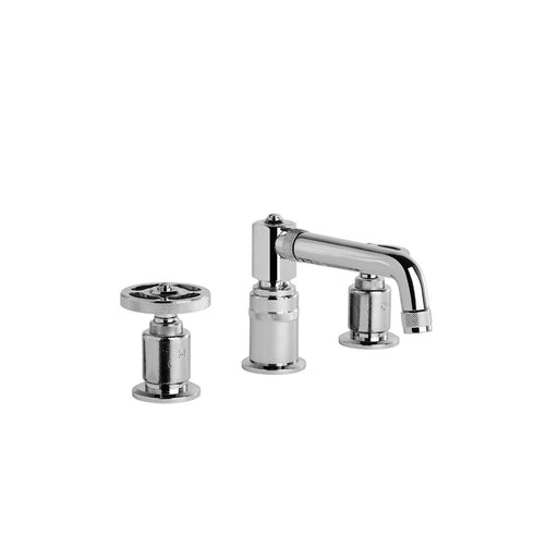 Brodware Industrica Basin Set with Cross Handles - Designer Bathware