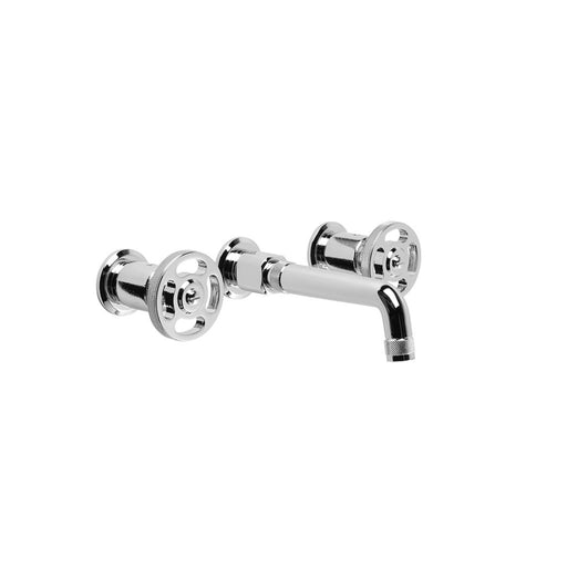 Brodware Industrica Wall set with Cross Handles - Designer Bathware