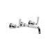 Brodware Industrica Wall Mixer Set with Metal Levers - Designer Bathware