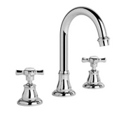Brodware Neu England Basin Set Cross Handles - Designer Bathware