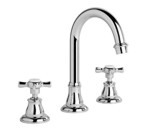 Brodware Neu England Basin Set Cross Handles - Designer Bathware