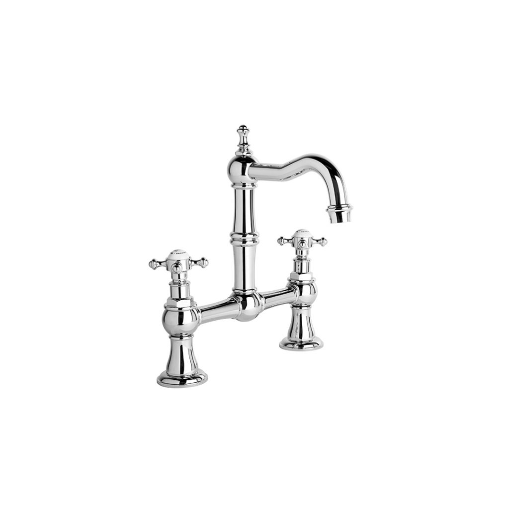 Brodware Winslow Basin Set with Cross Handles — Designer Bathware
