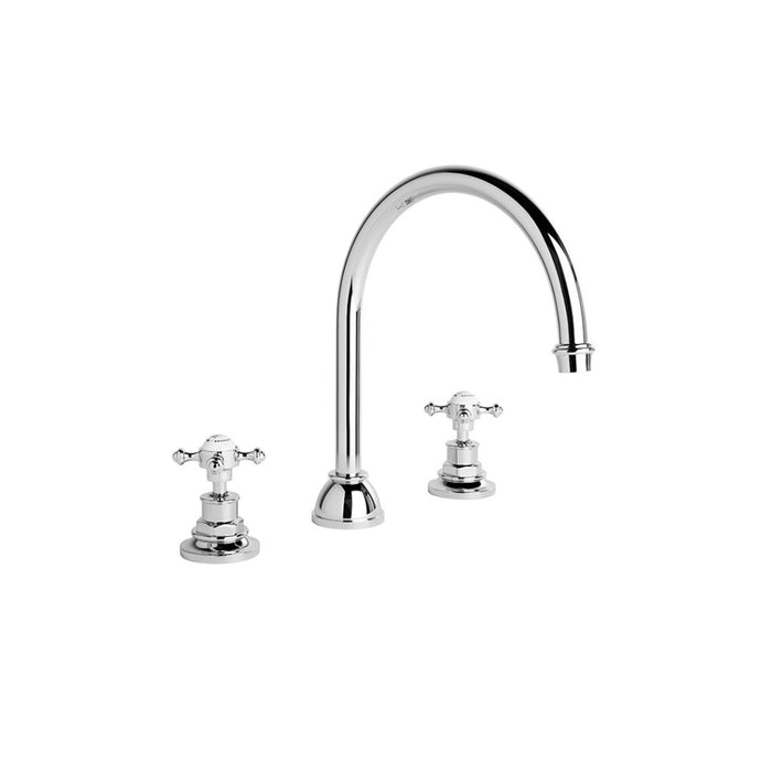 Brodware Winslow Bath Set with Cross Handles