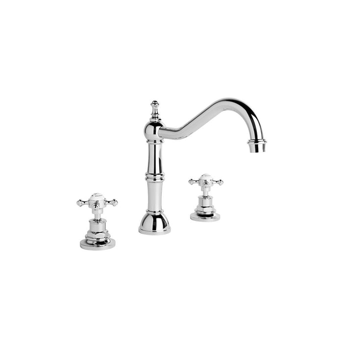 Brodware Winslow Bath Set with Cross Handles