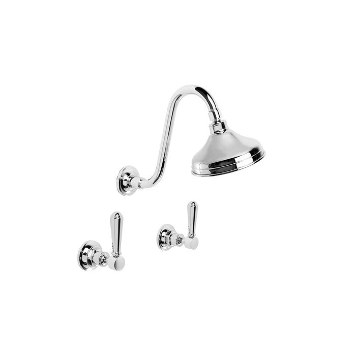 Brodware Winslow Shower Set with Metal Levers