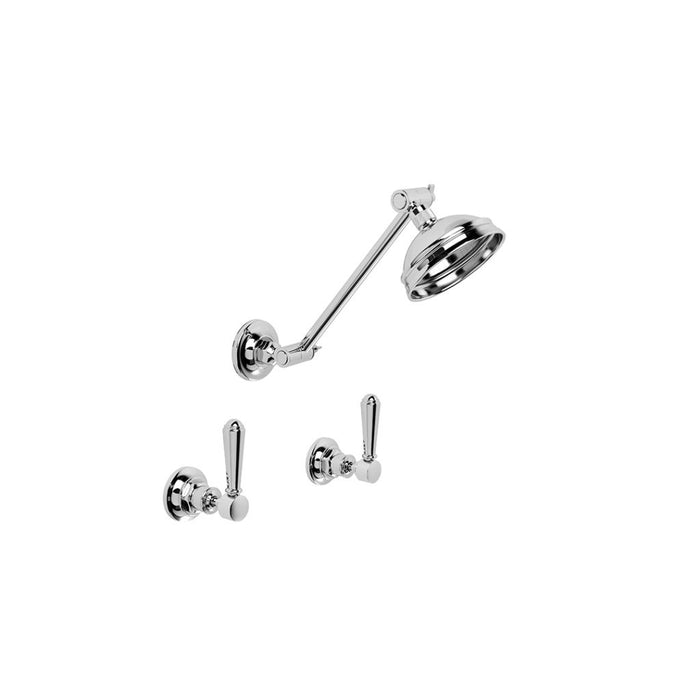 Brodware Winslow Shower Set with Metal Levers