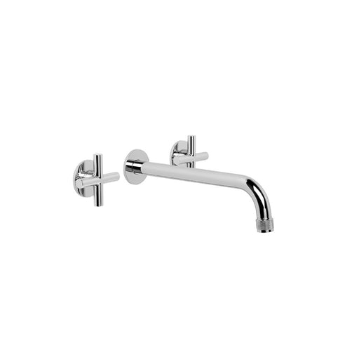 Brodware Yokato Wall Set with Cross Handles - Designer Bathware