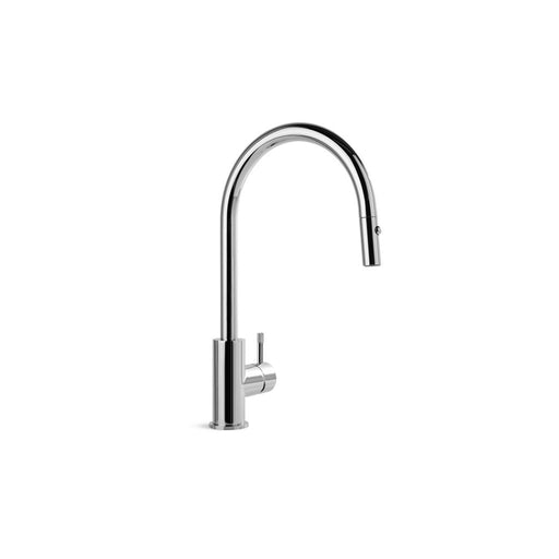 Brodware Yokato Pullout Kitchen Mixer with Knurled Lever - Designer Bathware