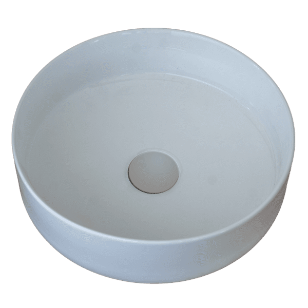 Poco Round Gloss Countertop Basin - Designer Bathware