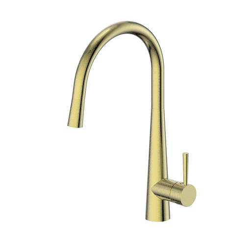 Galiano Pull-Down Sink Mixer Brushed Brass