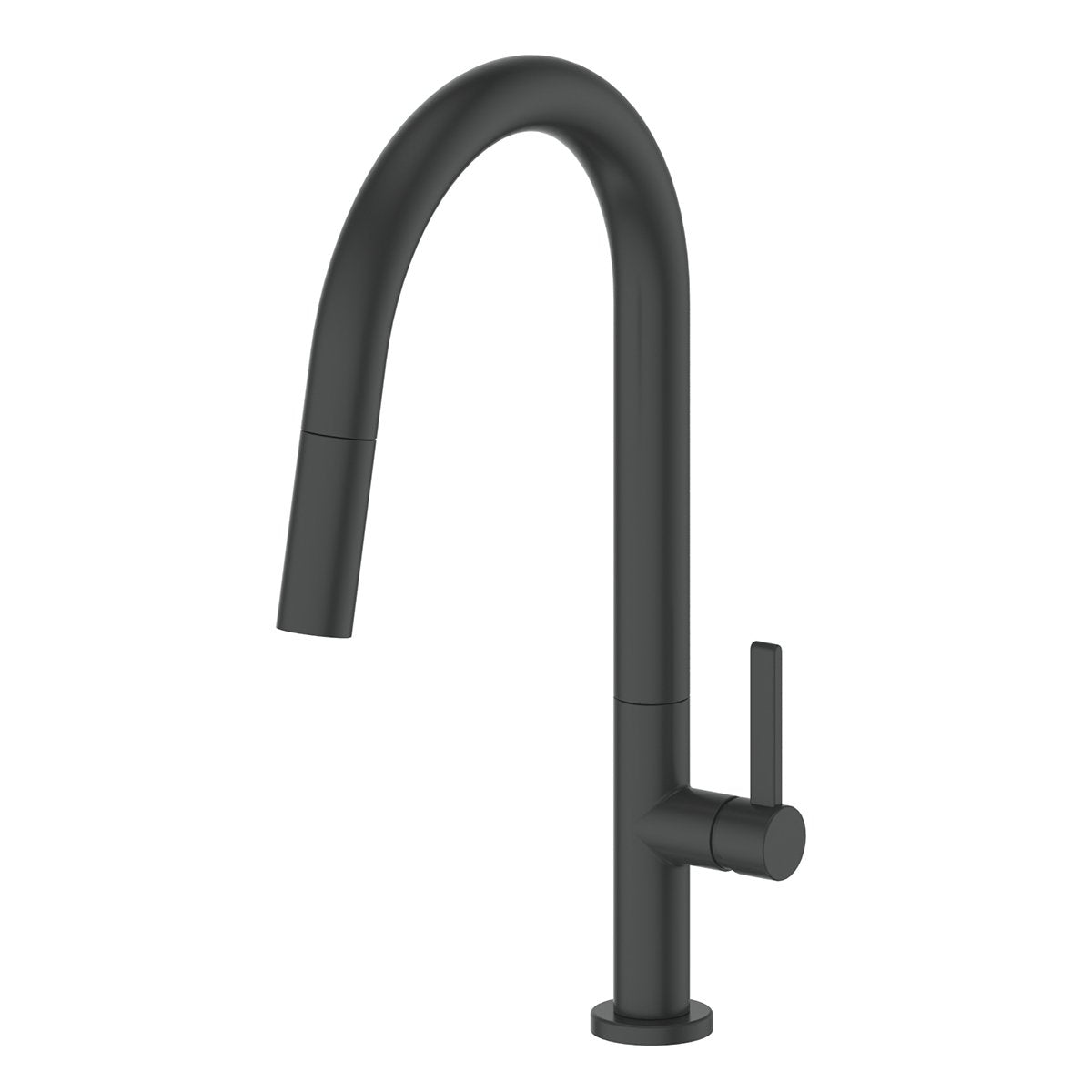 Luxe Pull Down Sink Mixer Matte Black